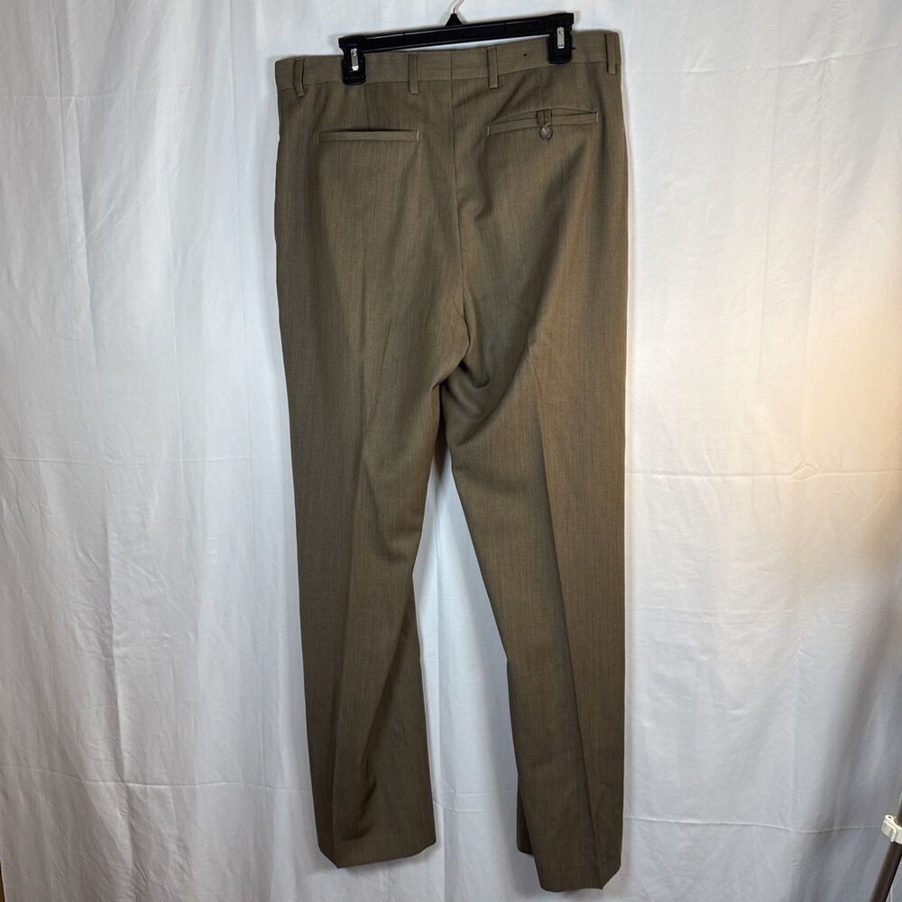 Men’s  Banana Republic Brown Dress Pants 35x34 Preowned - Picture 7 of 15